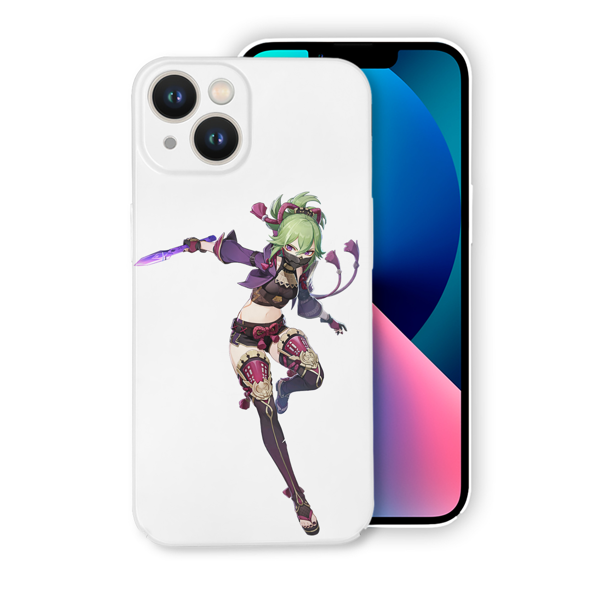 げんし神  久岐忍 くき しのぶ genshin Kuki Shinobu 【iPhone 14シリーズ対応】ハードケース